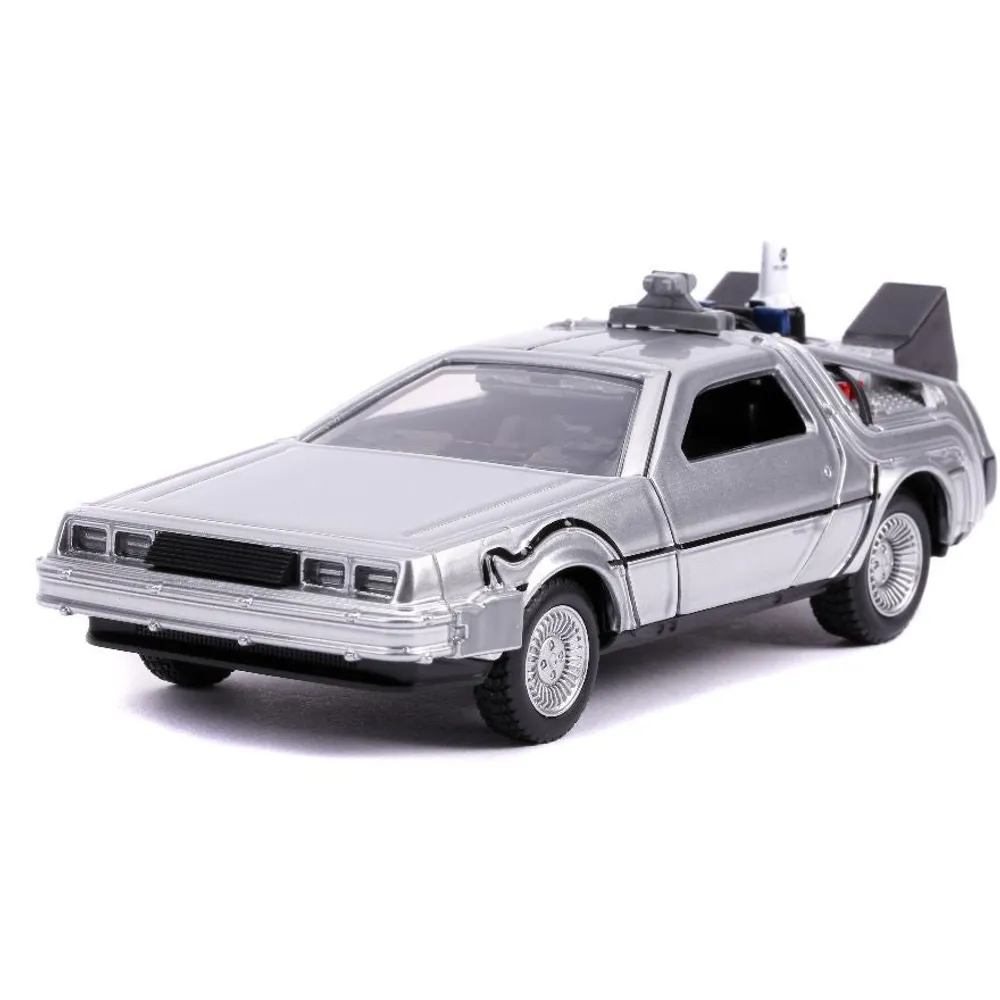 Jada Hollywood Rides Back To The Future Part II Time Machine 1/32 #30541