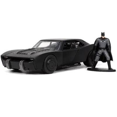 Jada Hollywood Rides 2022 The Batman Batmobile with Batman 1/32 #32042