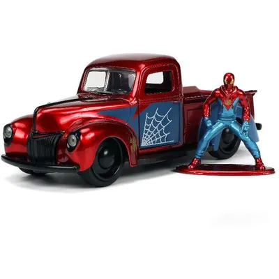 Jada Hollywood Rides 1941 Ford Pickup with Spider-Man 1/32 #33075