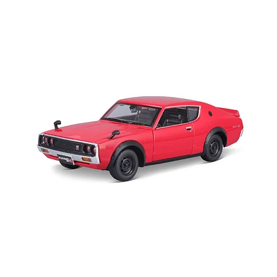 Maisto 1/24 AL 1973 Nissan Skyline 2000GT-R (Red) - MAI39528