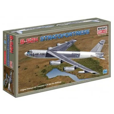 B52H Superfortress USAF Aircraft Cold War 1/144 #14615 by Minicraft