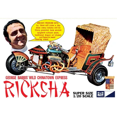 George Barris Ricksha Show Rod 1/20 #965 by MPC