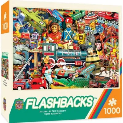 Master Pieces Flashbacks: Toyland Collage Puzzle (1000pc)