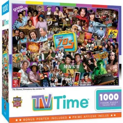 Master Pieces TV Time: 1970s Shows Collage Puzzle (1000pc)