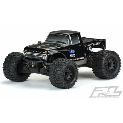 Pro-Line 1966 Ford F-100 Tough-Color (Black) Body for Stampede