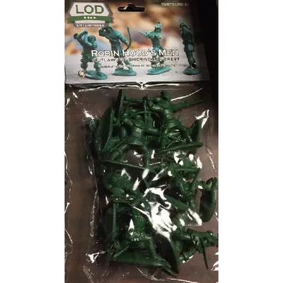 1/32 Robin Hood's Men of Sherwood Forest Playset (16) (Bagged)