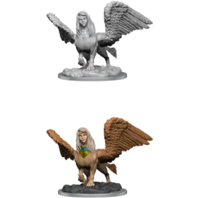 Critical Role Unpainted Mini - Sphinx Female 90552