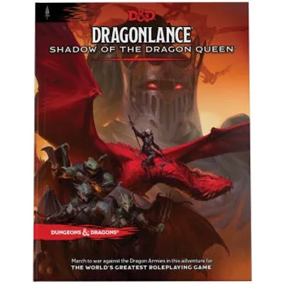 D&D Dragonlance Shadow of the Dragon Queen Hardcover Manual