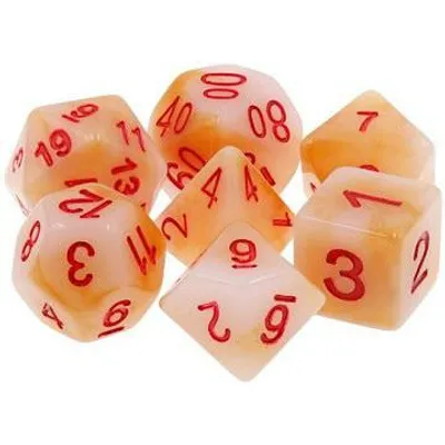 TMG Dice Scarab's Blood 7-Die Set