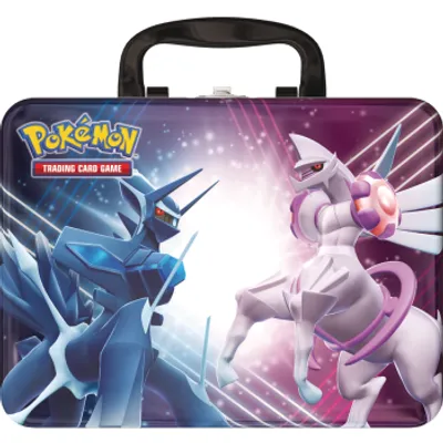 Pokemon Collector Chest Palkia/Dialga Tin Fall 2022