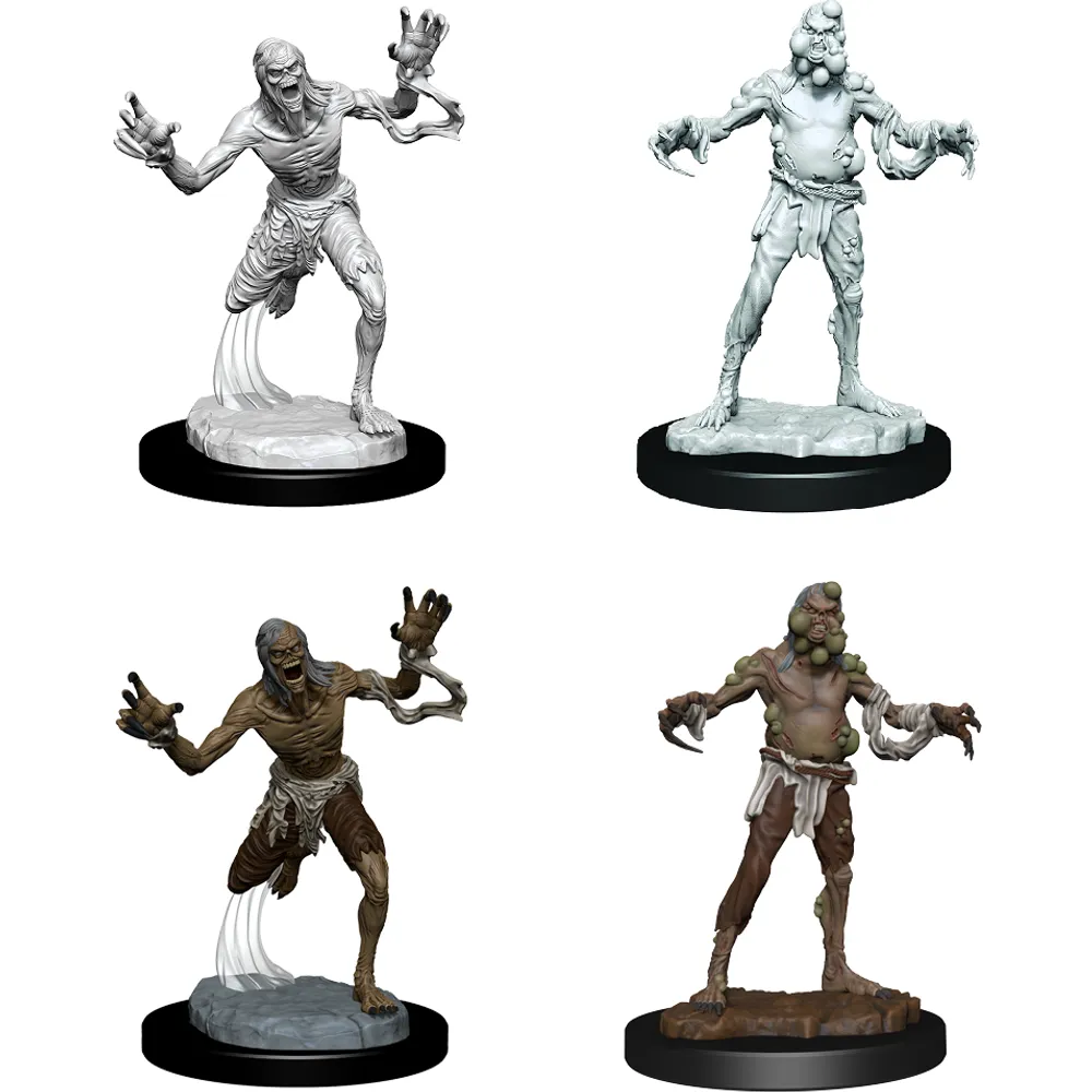 Critical Role Unpainted Mini - Husk Zombies 90376