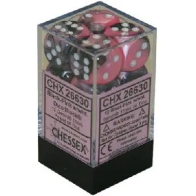 Chessex 12D6 - Assorted Colours 16MM $14.99