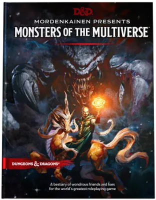 D&D Mordenkainen Monsters Of The Multiverse Harcover Manual
