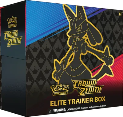 Pokemon Sword and Shield Crown Zenith Elite Trainer Box