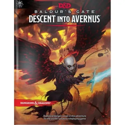D&D Baldur's Gate Descent Into Avernus Hardcover Manual
