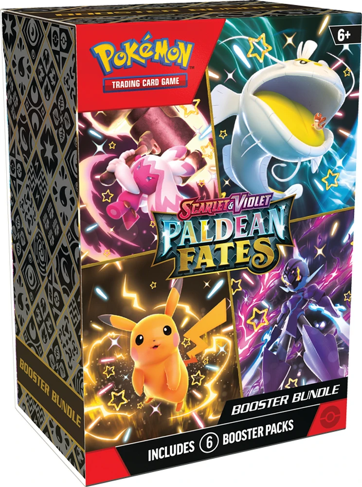 Pokemon Scarlet and Violet Paldean Fates Booster Bundle