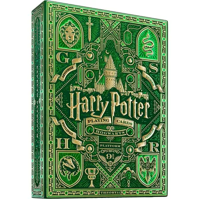 Bicycle Theory Playing Cards - 11 Harry Potter Green