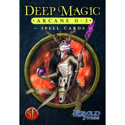 Deep Magic Spell Cards: Arcane 0-3