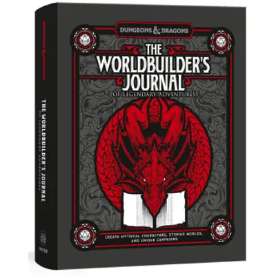 D&D Worldbuilder's Journal Of Legendary Adventures