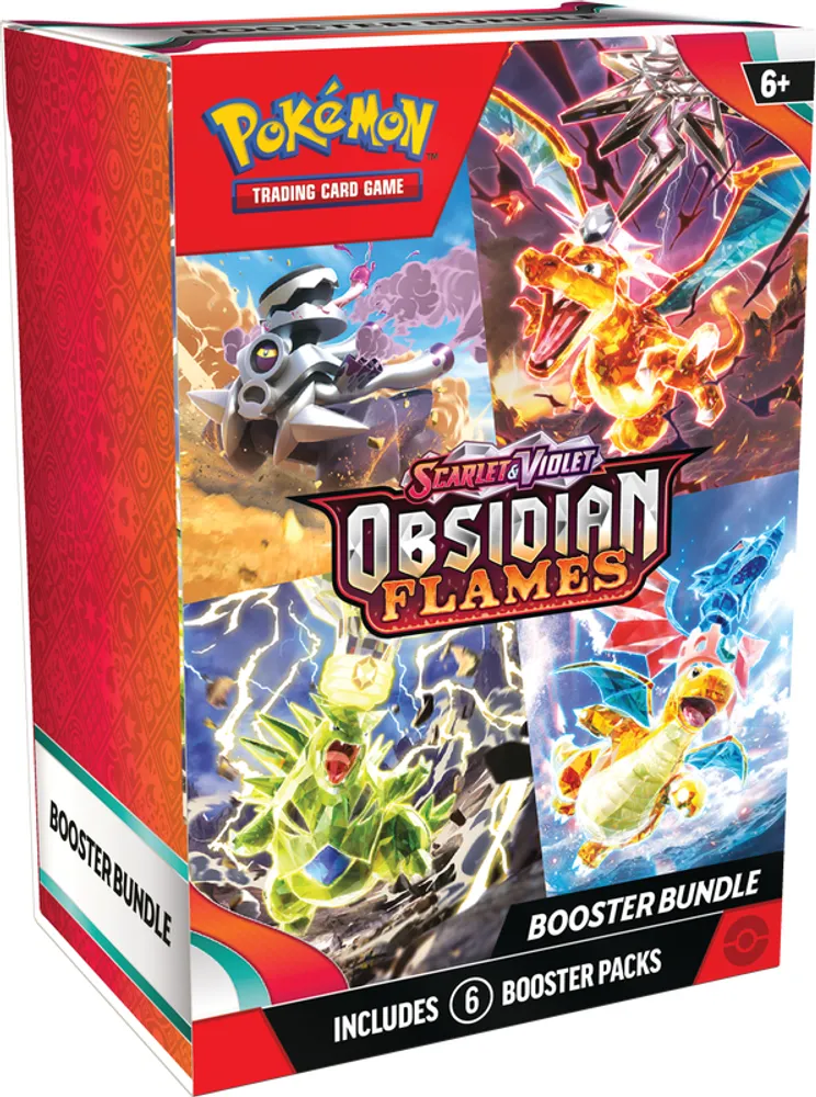 Pokemon Scarlet and Violet Obsidian Flames Booster Bundle