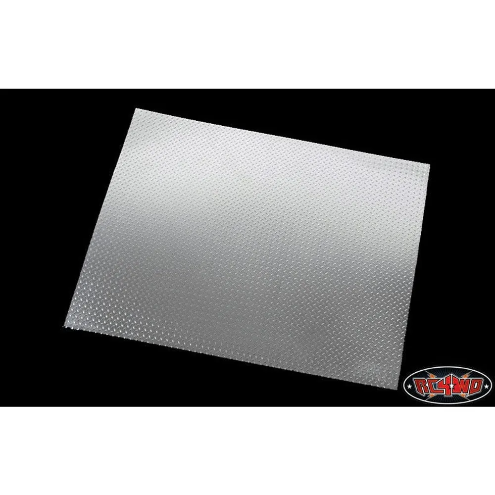 Scale Diamond Plate Aluminum Sheets (2): RC4Z-S0533