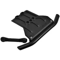 RPM Traxxas Sledge Front Bumper & Skid Plate (Black)