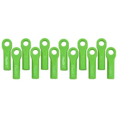 RPM80514 Traxxas Long Rod Ends - Green