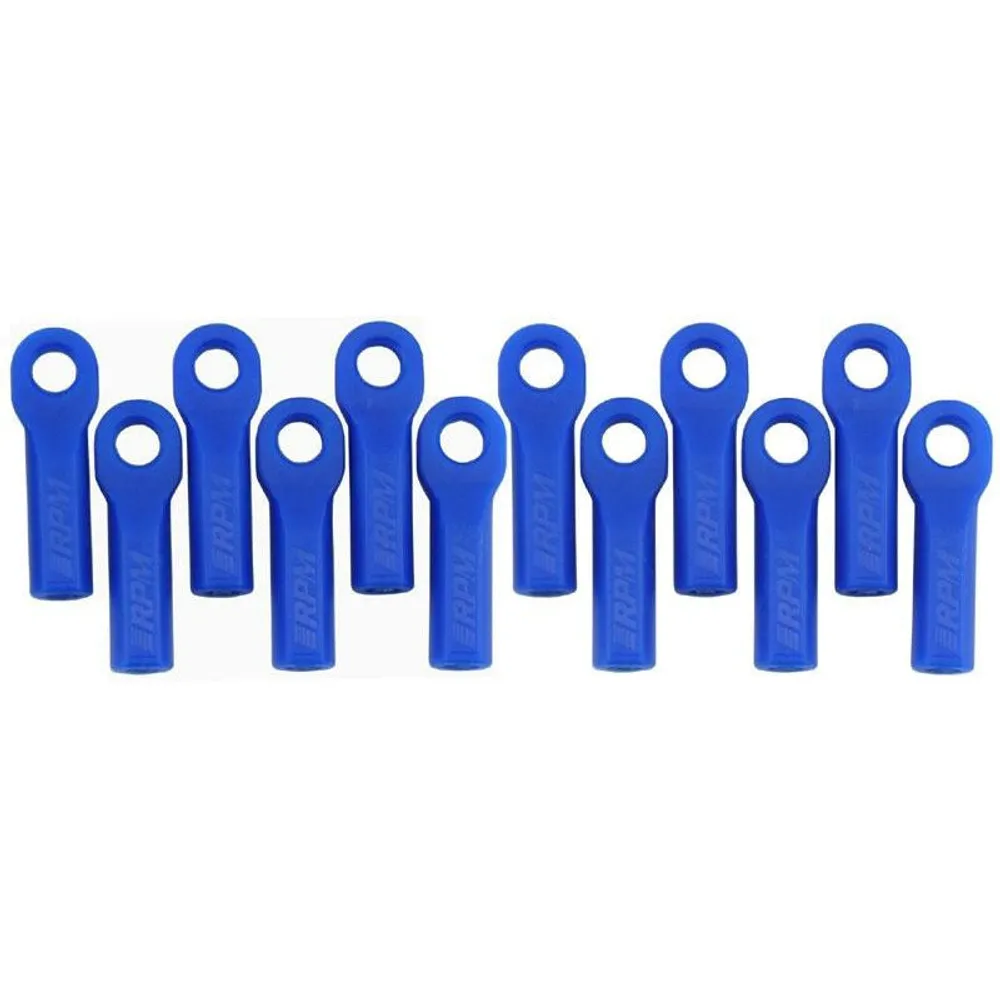 RPM80515 Traxxas Long Rod Ends - Blue