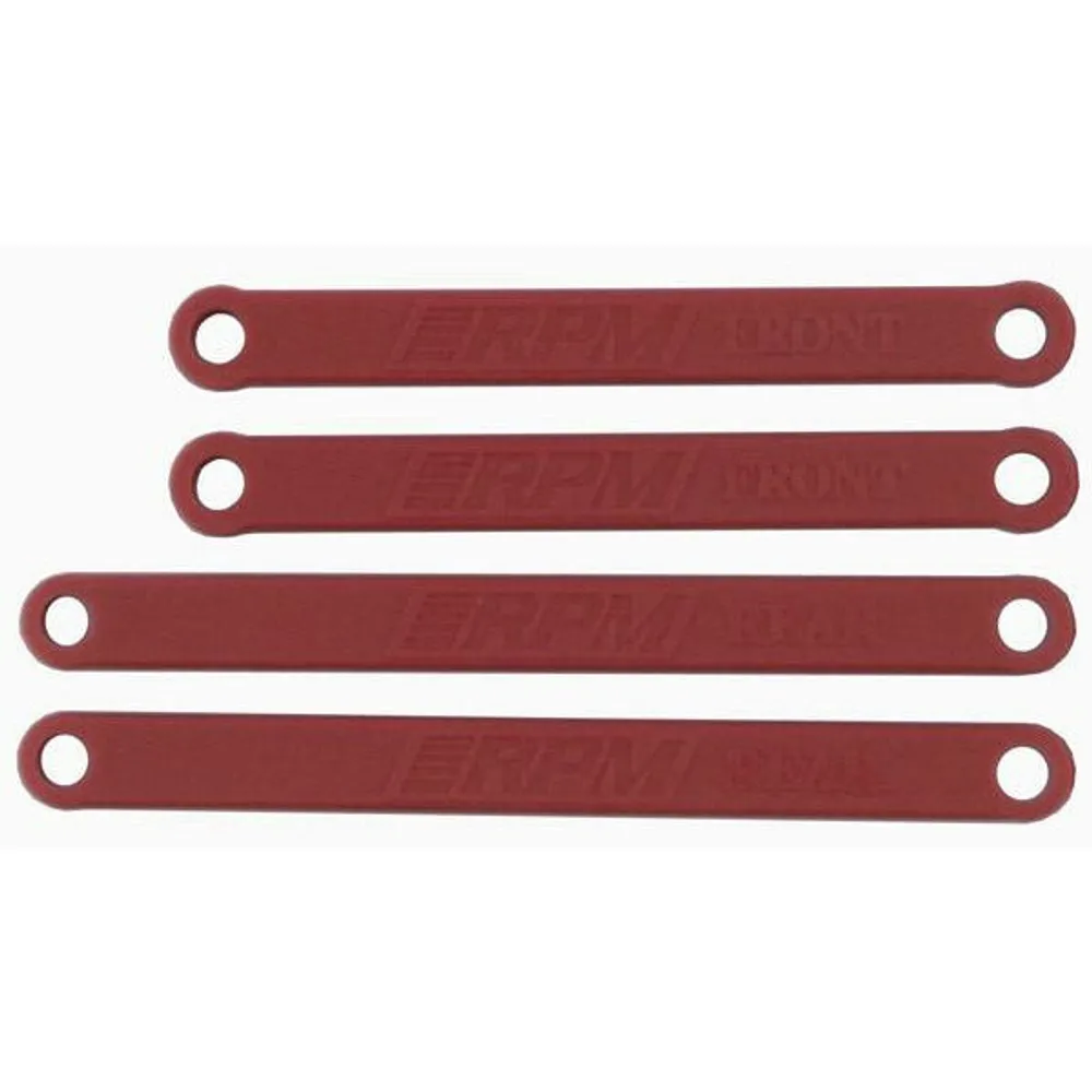 RPM Heavy Duty Camber Links for 2wd Rustler, Stampede - Red RPM81269