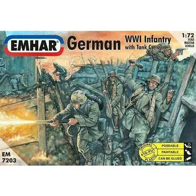 German WWI Infantry 1/72 by Emhar