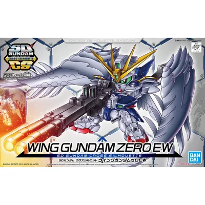 SD Cross Silhouette #13 Wing Gundam Zero Ver. EW #5057841 by Bandai