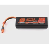 LiPo Battery (1): 7.4V 5000mAh 2S 100C Smart G2 Hardcase IC3  - SPMX52S100H3