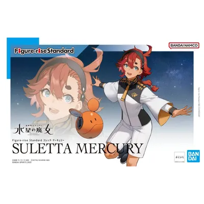 Suletta Mercury - Figure-rise Standard The Witch from Mercury Action Figure Model Kit #5064004 by Bandai