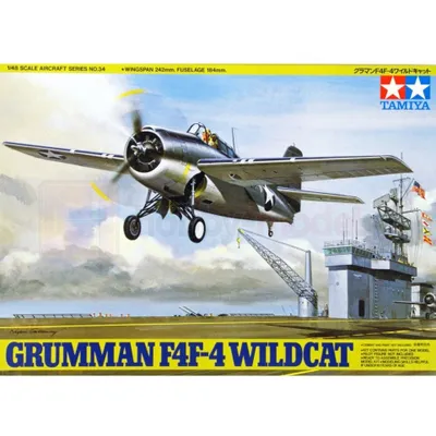 Grumman F4F-4 Wildcat 1/48 #61034 by Tamiya