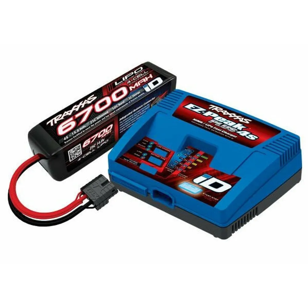 Traxxas EZ Peak Plus NiMH/Lipo Fast Charger With ID TRA2970