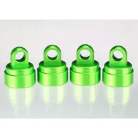 TRA3767GAluminum Ultra Shock Cap - Green (4 pcs)