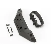 TRA5635 Bumper & Bumper Mount w/Hardware (Front)