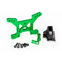 Traxxas Shock tower, front - green aluminum TRA6739G