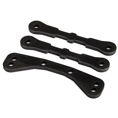 Traxxas Bulkhead Tie Bar Upper (1) Lower (2) Steel - TRA7726