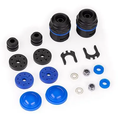 Traxxas Rebuild Kit, GTX Shocks (Lower Cartridge, Assembled, Pistons, Piston Nuts, Bladders) (Renews 2 Shocks) TRA7762X