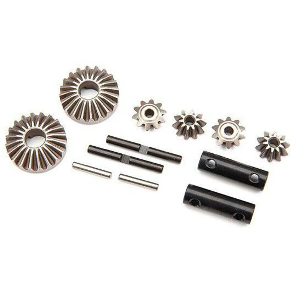 Traxxas Gear set, differential (output gears (2)/ spider gears (4)/ spider gear shaft (2)/ output shaft (2)/ 2.5X13.8 pin (2)) TRA8982