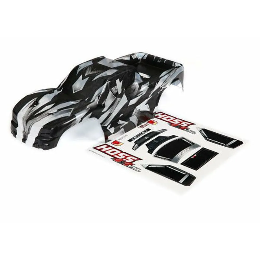 Traxxas Hoss 4x4 Prographix Body Clear w/Decals TRA9011X