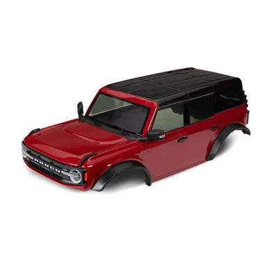Traxxas Body, Ford Bronco (2021), complete, red (painted)