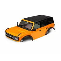 TRA9211X Traxxas Body, Ford Bronco (2021), complete, orange (painted)
