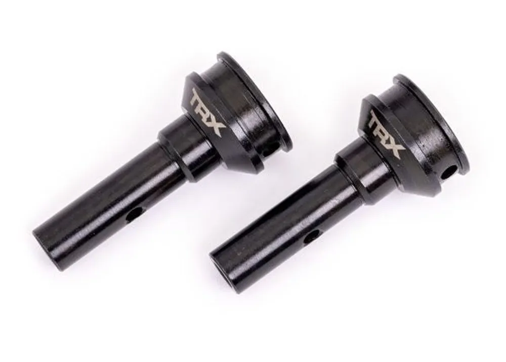 Traxxas Stub Axles Hardened Steel (2) (For Steel CV Driveshafts) - TRA9553X