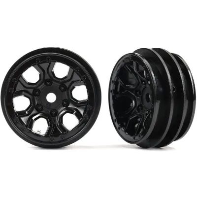 Wheels, 1.0" (Black) (2