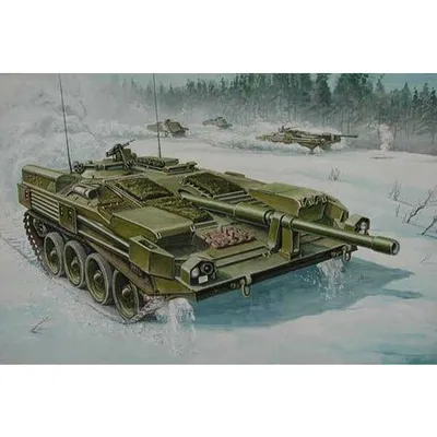 Swedish Strv 103B MBT 1/35 #00309 by Trumpeter