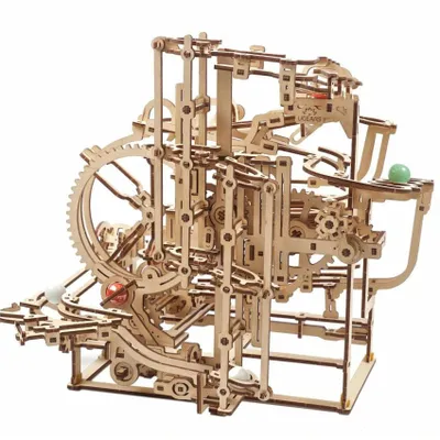 Ugears Marble Run Stepped Hoist