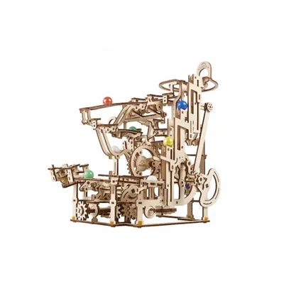 Ugears Marble Run Tiered Hoist