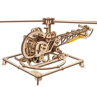 UGears Mini Helicopter - 167 Pieces